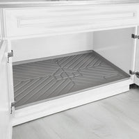 SMARTLINER HOME™ Under Sink Cabinet Kitchen Mats Compatible With Standard Kitchen Cabinets 22.5" x 28.5"