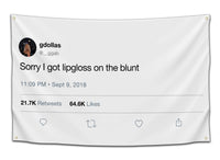 Lip Gloss on the Blunt