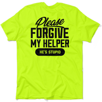 My Helper - Safety Yellow T-Shirt