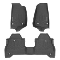 SmartCoverage™ Custom Fit Floor Liners For 2020-2025 Jeep Gladiator