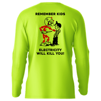 Remember Kids - Hi-Visibility UPF 50 Long Sleeve Sun Shirt