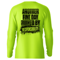 Responsibility - Hi-Visibility UPF 50 Long Sleeve Sun Shirt
