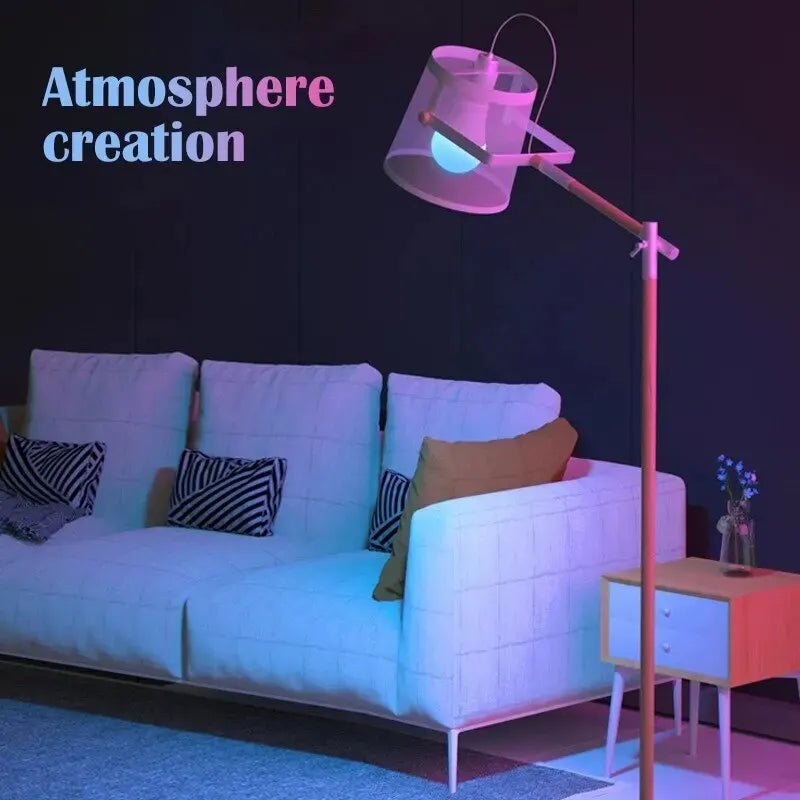 16 Colors RGB Bulb LED Multicolor Bulb E27 220V Household Lighting Dimmable 24 Key Remote Control Smart Lamp Atmosphere Light - Jaico Online Shop