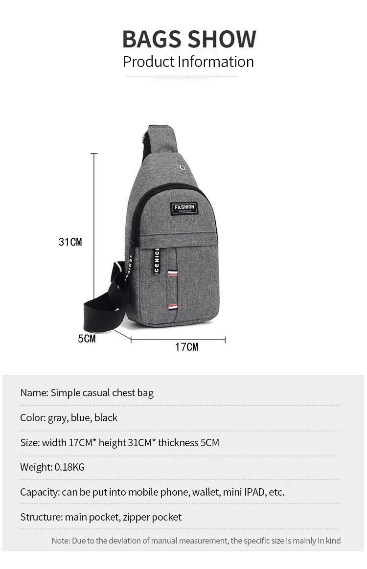Men's Waterproof Large Capacity Fanny Pack, Adjustable Strap For Outdoor Activities, Travel Running, Hiking, And Cycling - Jaico Online Shop