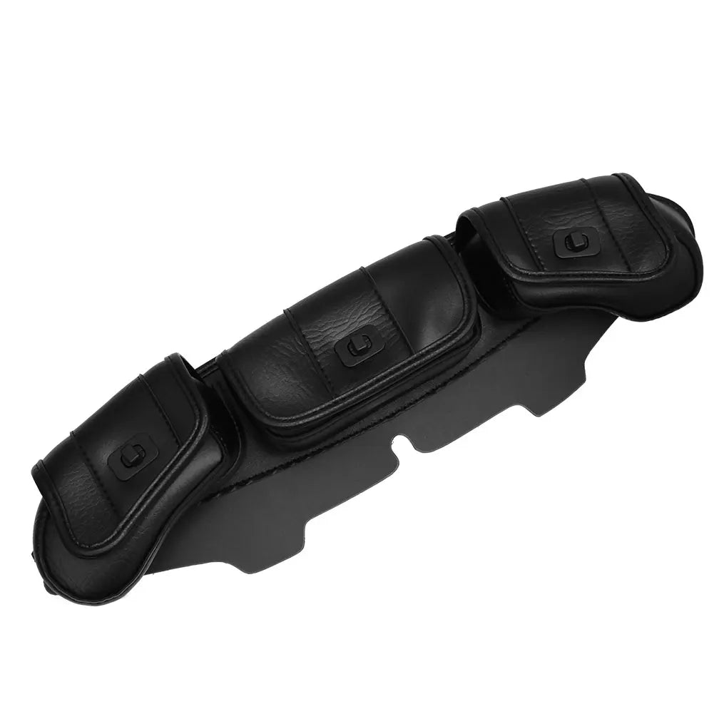 Motorcycle 3-Pocket Windshield Batwing Fairing Pouch Bag For Harley Touring Electra Glide Touring FLHX FLHT FLHXS 1996-2013