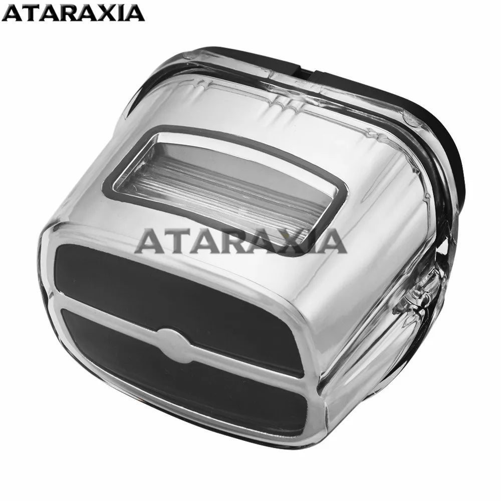 Motorcycle LED Tail Light Rear Brake Lights Turn Signal Number License Plate Lamp Taillight For Harley Dyna Fat Boy Road King