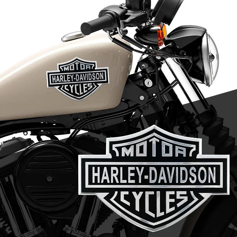 Metal Decorative Logo Motorcycle Stickers