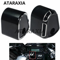Motorcycle Ignition Switch Cover Key Cover Switch Lock Cover For Harley Touring Road Glide Street Glide FLTR FLHX 1996-2013