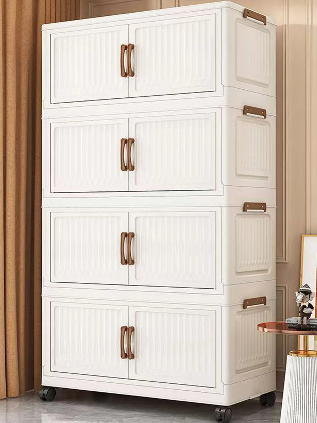 Storage Box Household Foldableing Cabinet Storage Cabinet Clothes Toys Snacks Extra Large Capacity Storage Cabinet Organizing Box - Jaico Online Shop