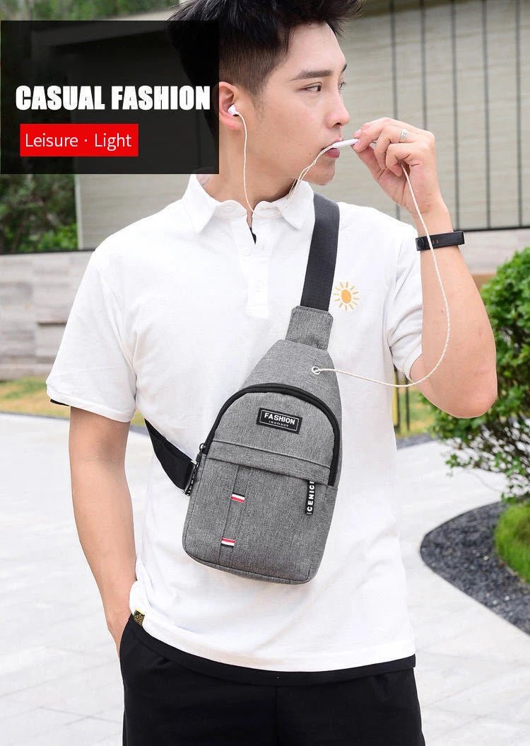 Men's Waterproof Large Capacity Fanny Pack, Adjustable Strap For Outdoor Activities, Travel Running, Hiking, And Cycling - Jaico Online Shop