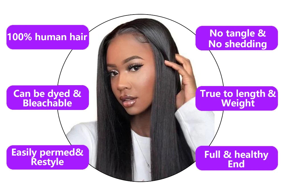 Highlight Ombre Colored Straight transparent HD Lace Frontal wig P427 13x6 Human Hair 200% 36 Inch brazilian wigs For Women