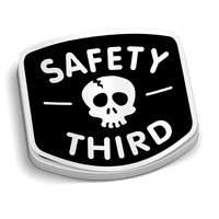 Safety 3rd  5 Inch Decal