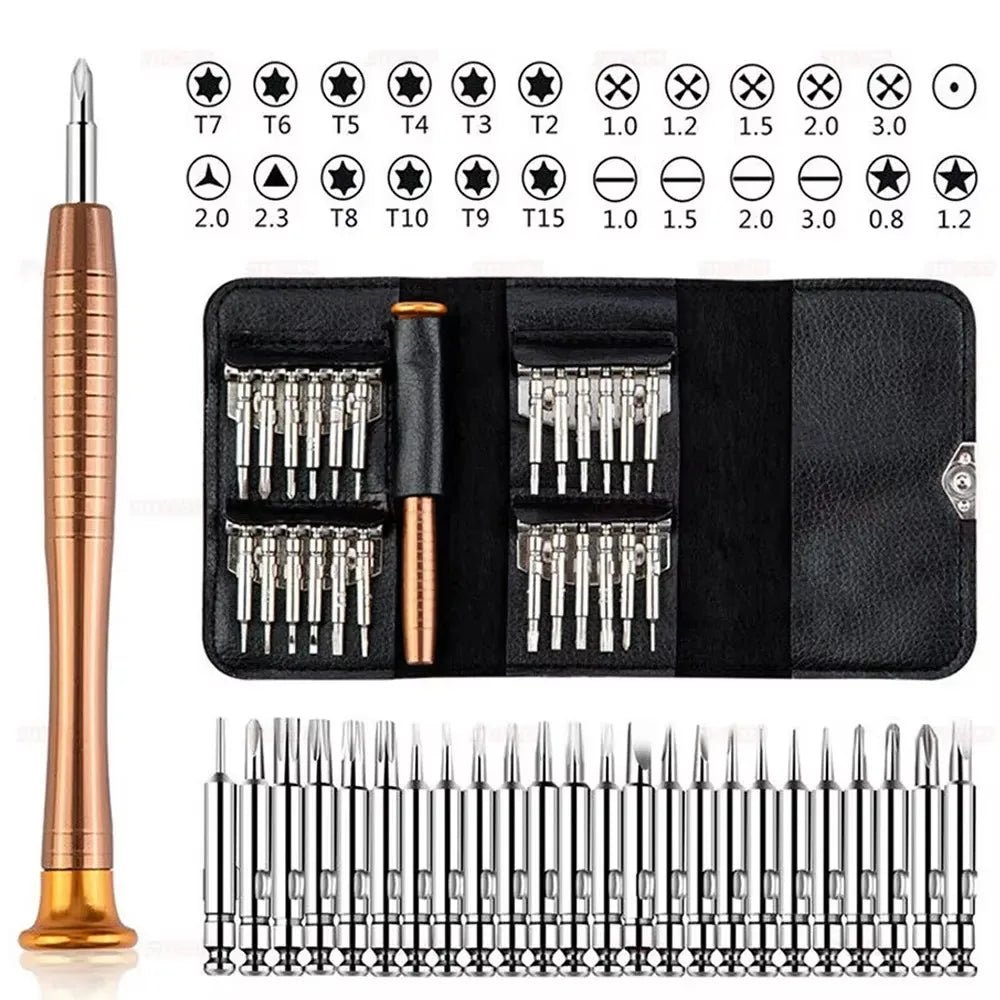 Precision Screwdriver Set, Laptop Tool Kit, 152/25 in 1 Professional Computer Screwdriver Repair Kit T5 T6 Torx Screwdriver - Jaico Online Shop