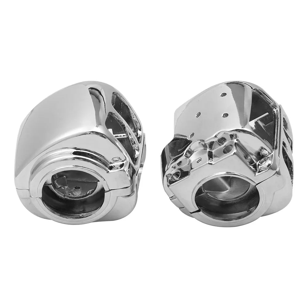 Motorcycle Chrome Aluminum Handlebar Switch Housing Cover For Harley Sportster Dyna Softail V-Rod 2002-2010