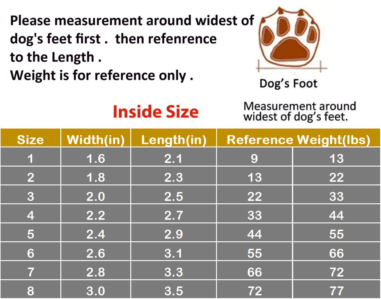 Waterproof Shoes/Boots for Medium Large Dogs - Jaico Online Shop