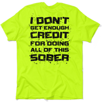 Sober - Safety Yellow T-Shirt