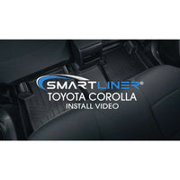 SMARTLINER Custom Fit Floor Liners For 2019-2025 Toyota Corolla Hatchback (With Tire Repair Kit)