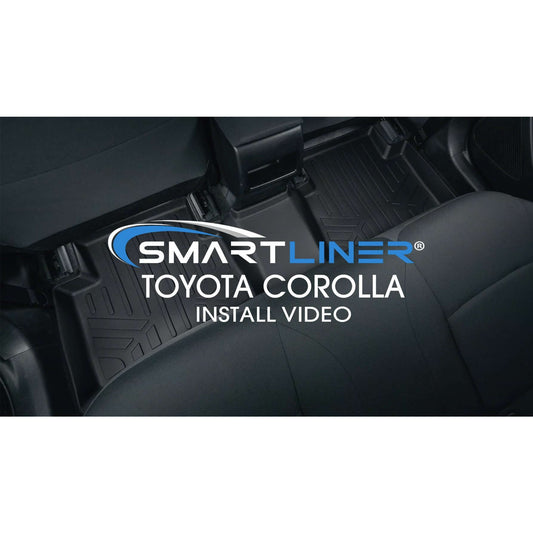 SMARTLINER Custom Fit Floor Liners For 2019-2025 Toyota Corolla Hatchback (With Tire Repair Kit)