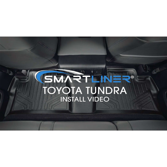 SMARTLINER Custom Fit Floor Liners For 2014-2021 Toyota Tundra Double Cab