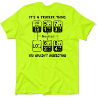 Trucker Thing - Safety Yellow T-Shirt