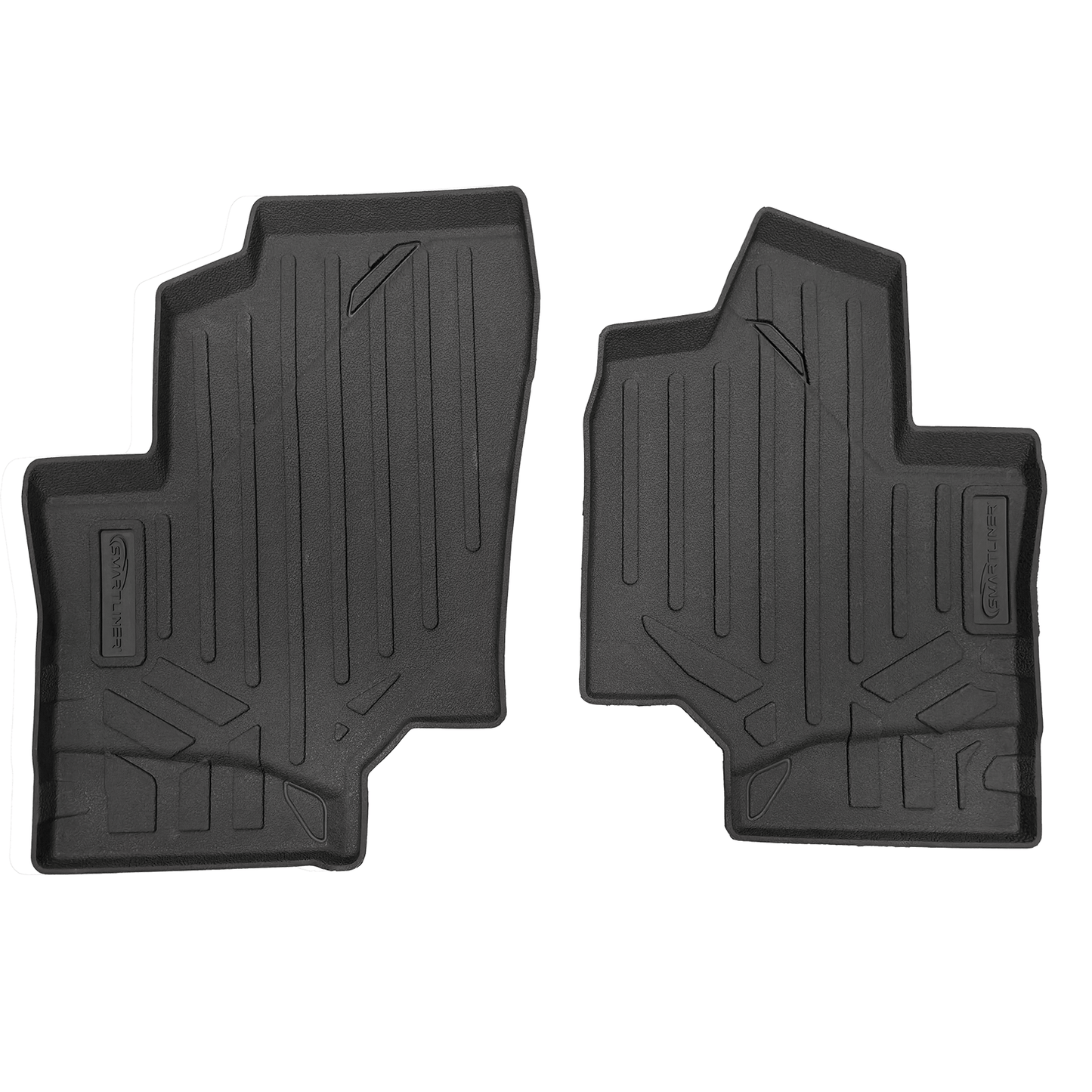 SMARTLINER Custom Fit Rugged Rubber Floor Liners For 2019-2025 Can-Am Maverick Sport(2-Seater)