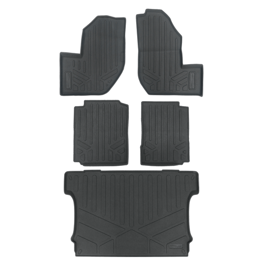 SMARTLINER Custom Fit Rugged Rubber Floor Liners For 2018-2025 Yamaha Wolverine RMA X2