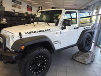 Fender "Wrangler" Splash Decal Stickers for Jeep Wrangler (x2)