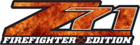 Chevrolet Z71 Firefighter Edition Decals Set of 2