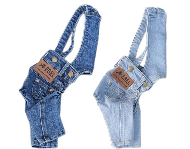 Denim Jumpsuit for Small Pets - Jaico Online Shop
