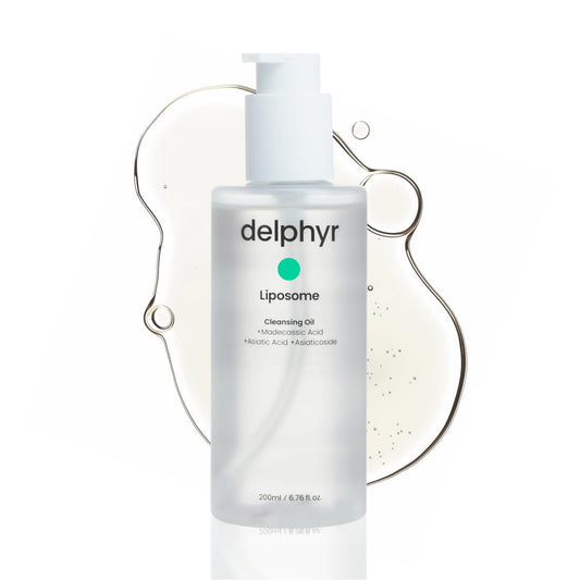 Liposome Daily Cleansing Oil, Gentle Makeup & Blackhead Remover for Sensitive Skin with Centella Asiatica TECA, Korean Skincare for Trouble Care (6.76 Fl. Oz., 200Ml)