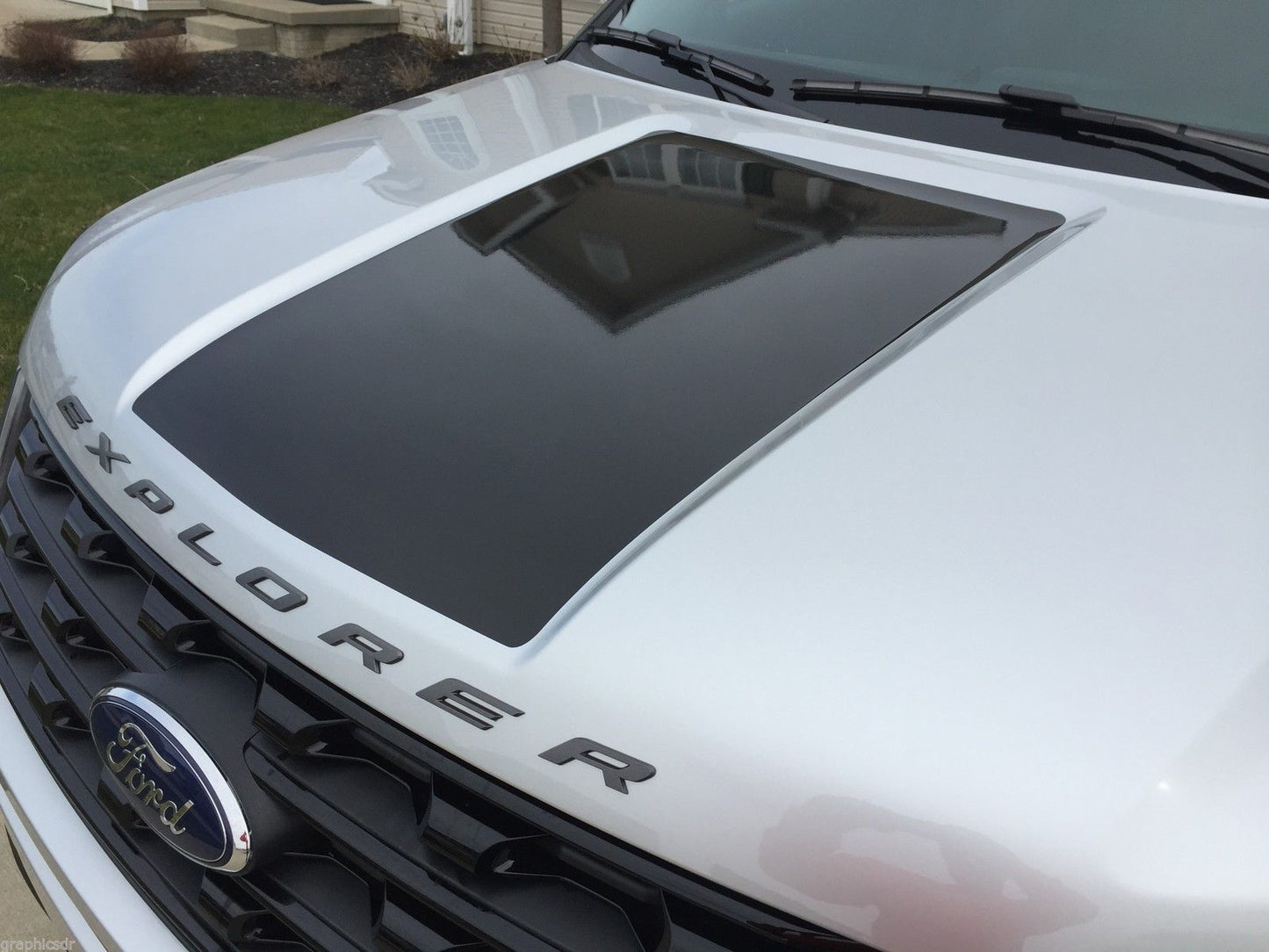 Hood Decal Cover for 2016-2019 Ford Explorer