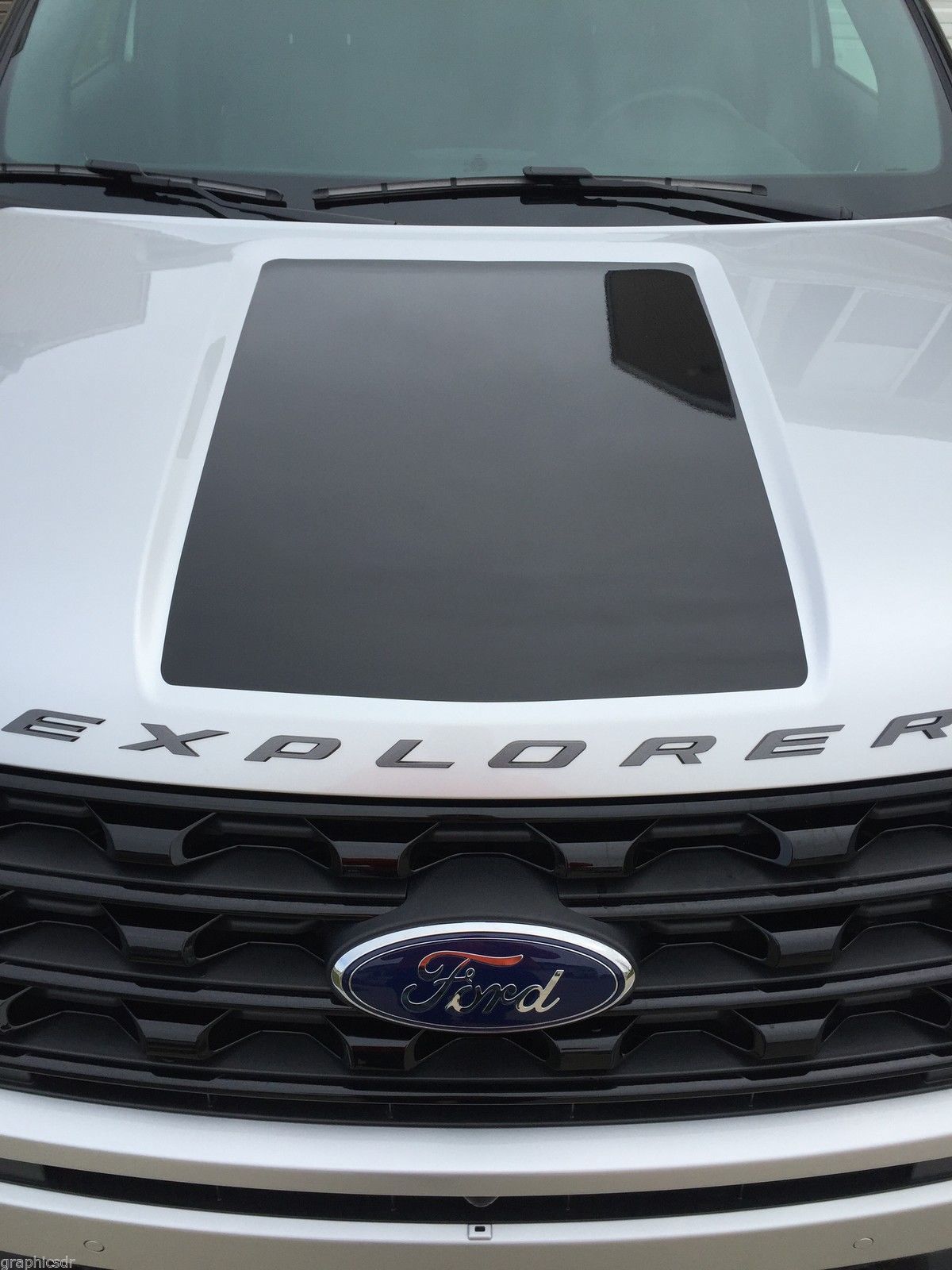 Hood Decal Cover for 2016-2019 Ford Explorer