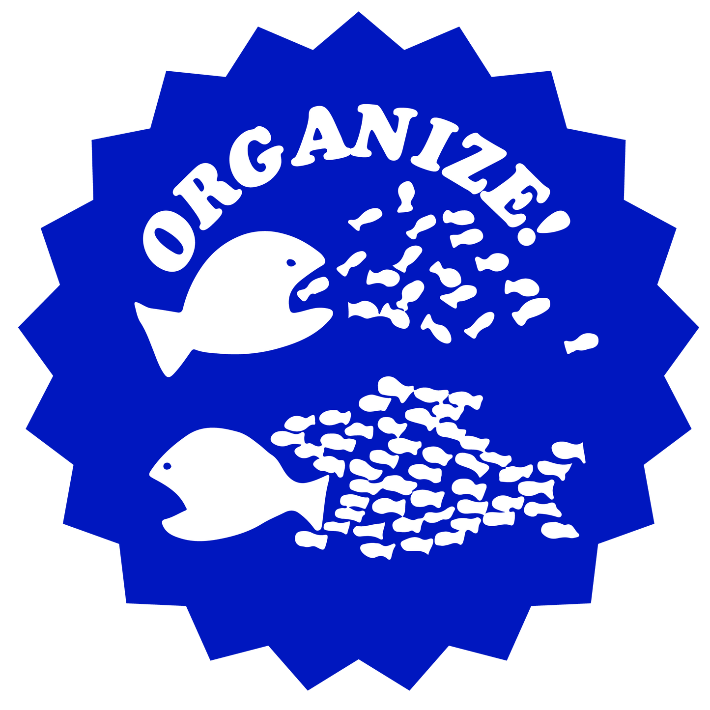 Organize! Vinyl Sticker