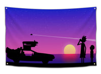Rick and Morty Sunset