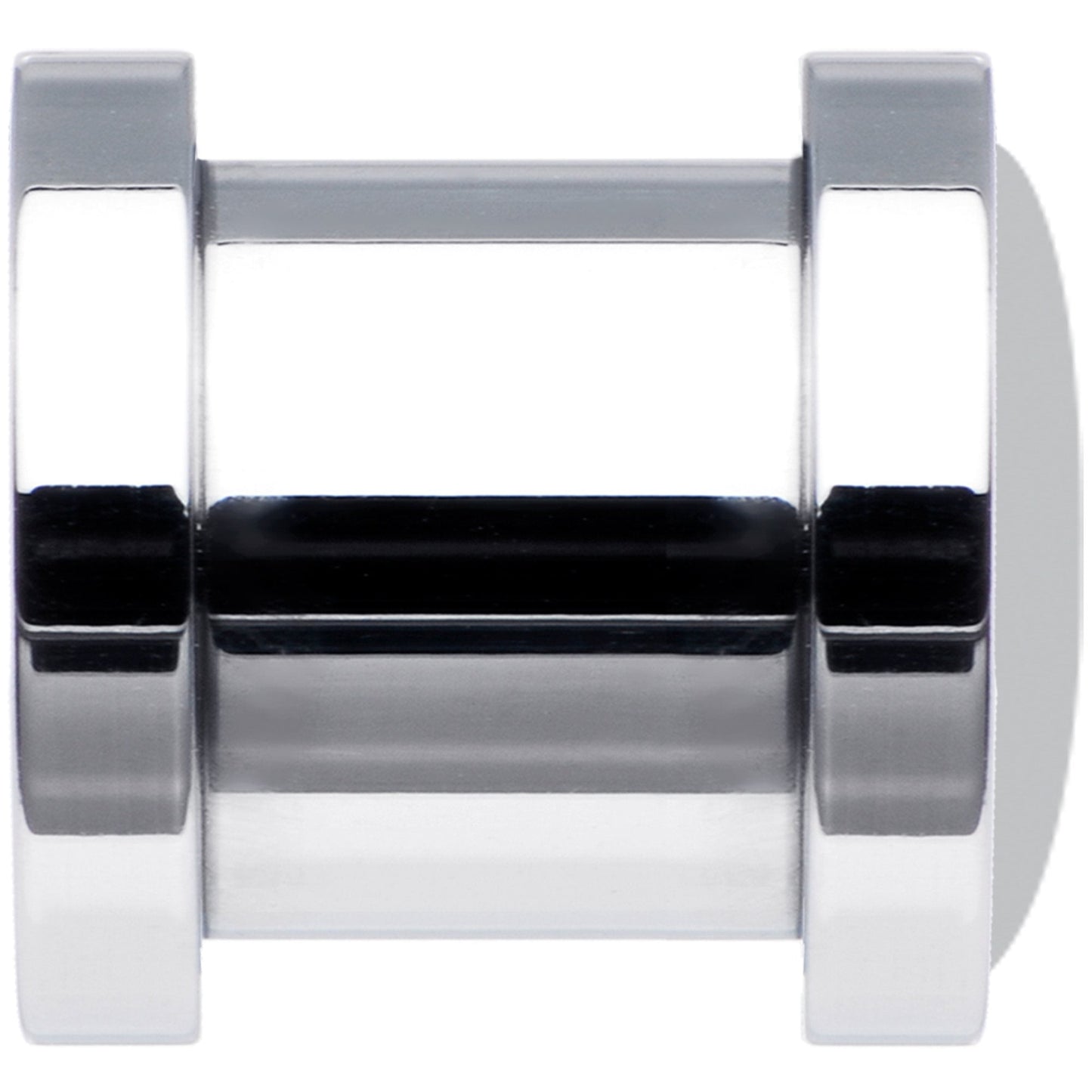 Black White Owl Steel Screw Fit Plug Set 2G