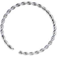 20G 3/8 Annealed Steel Seamless Braided Circular Ring