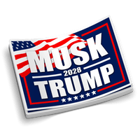 Musk 2028 - Hard Hat Decal