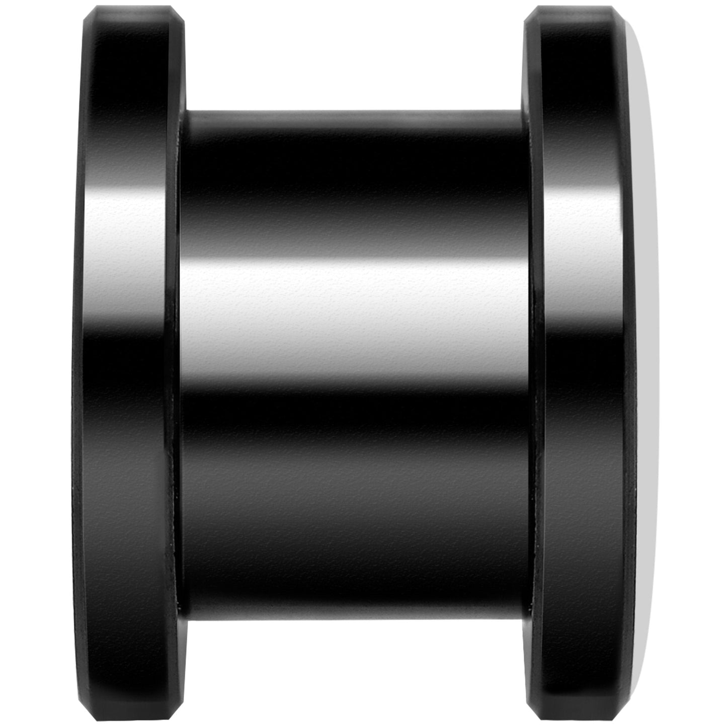 Black Red Distressed Star Black Anodized Screw Fit Plug Set 00G