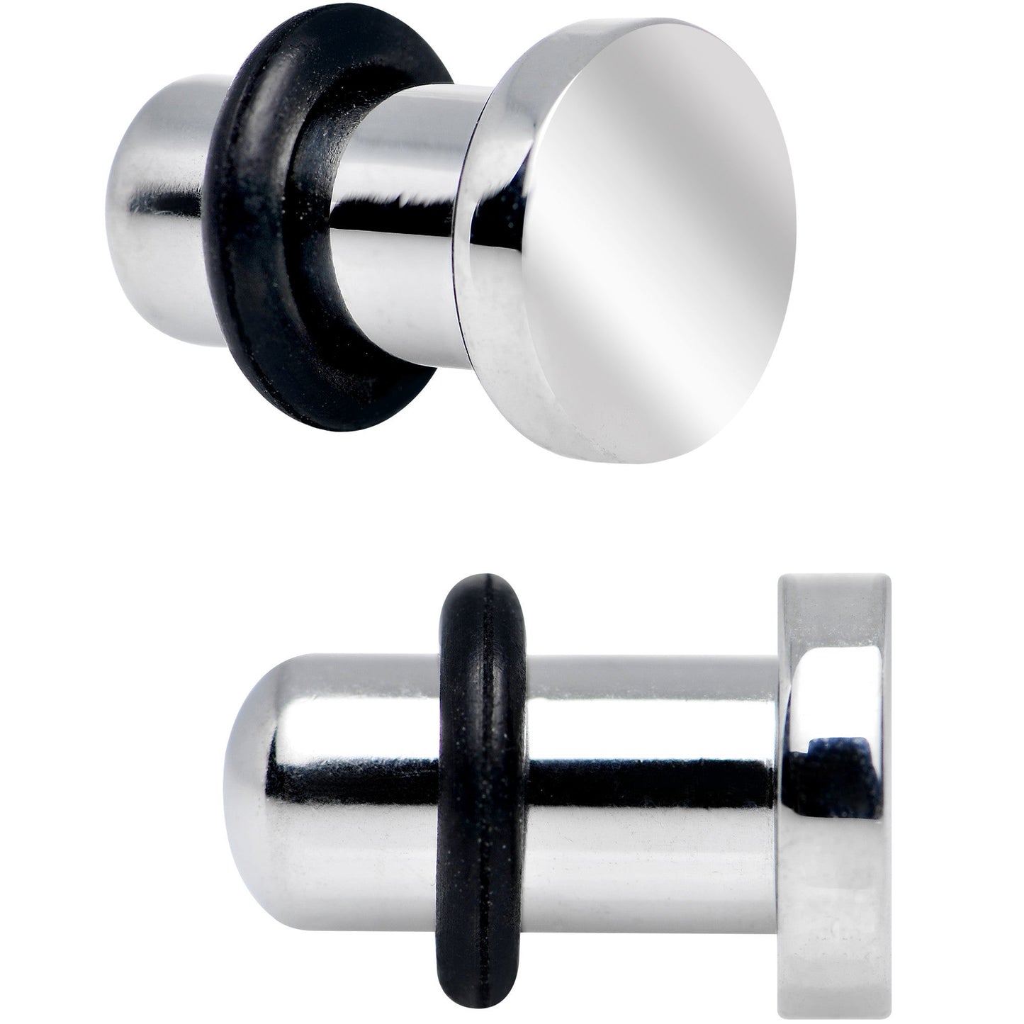 4G Stainless Steel Single Flare Plug Set